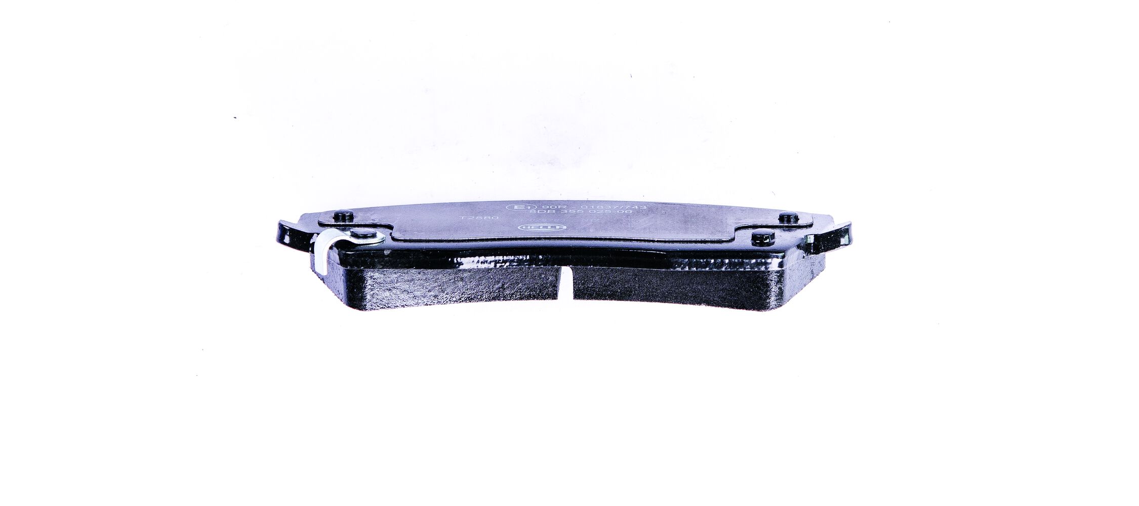 Brake Pad Set, disc brake - 8DB 355 025-001 HELLA