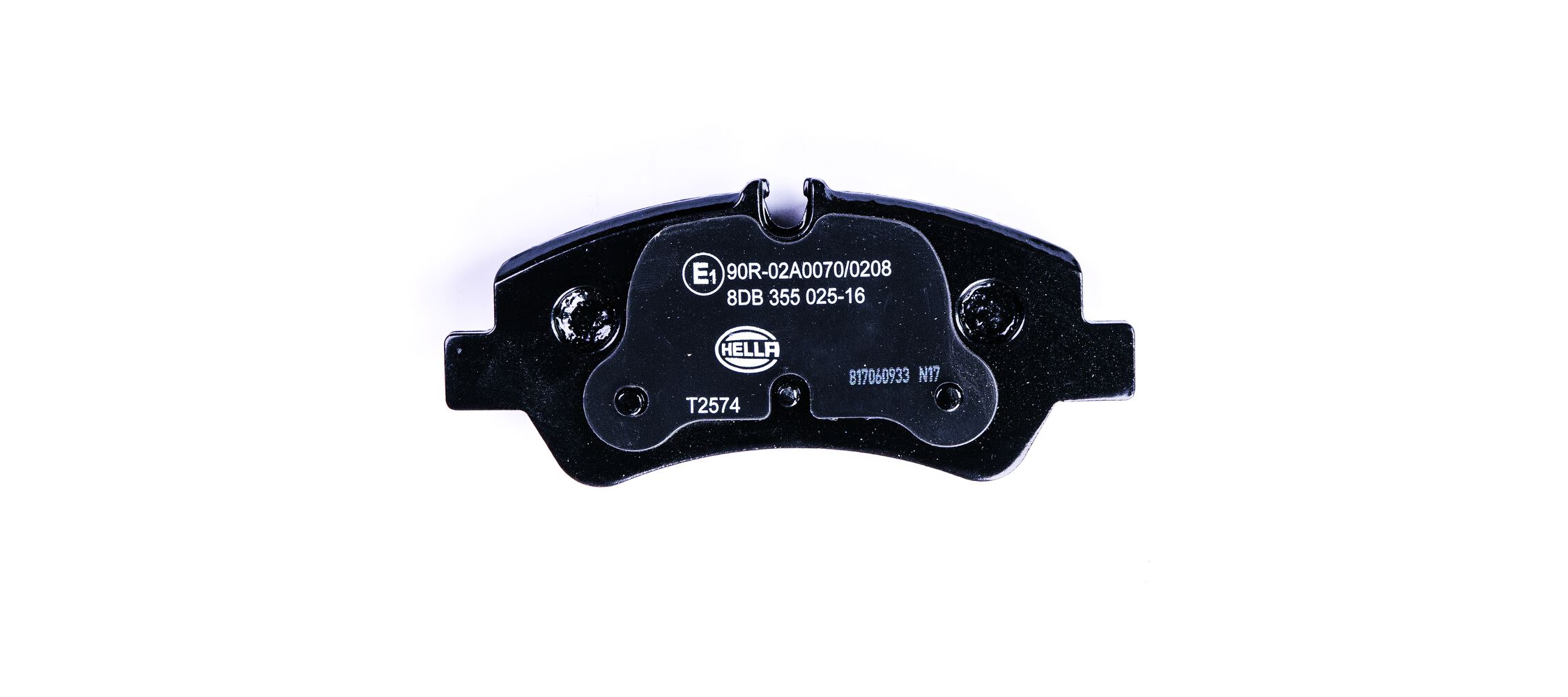 Kit pastiglie freno, Freno a disco - 8DB 355 025-161 HELLA