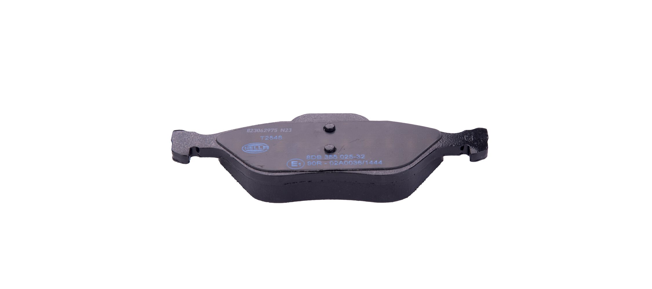 Brake Pad Set, disc brake - 8DB 355 025-321 HELLA