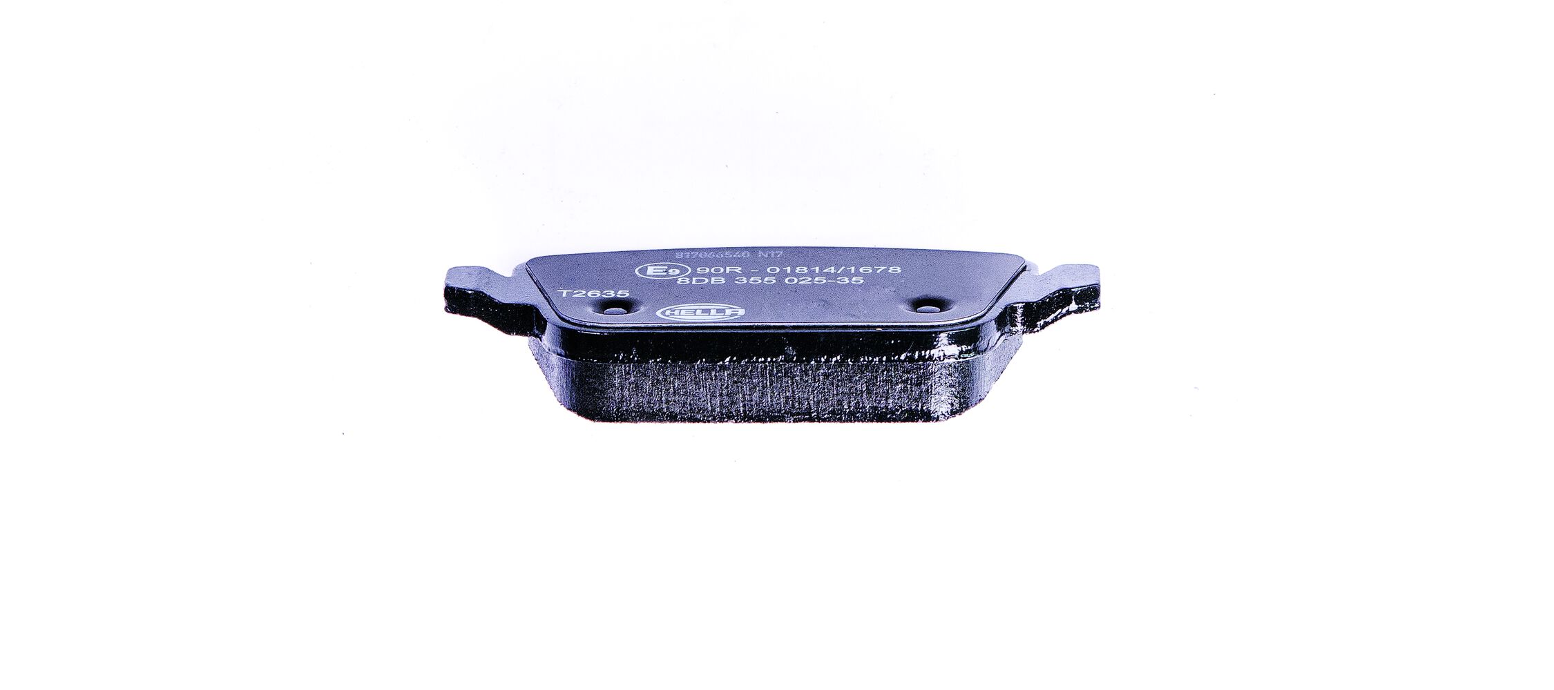 Brake Pad Set, disc brake - 8DB 355 025-351 HELLA