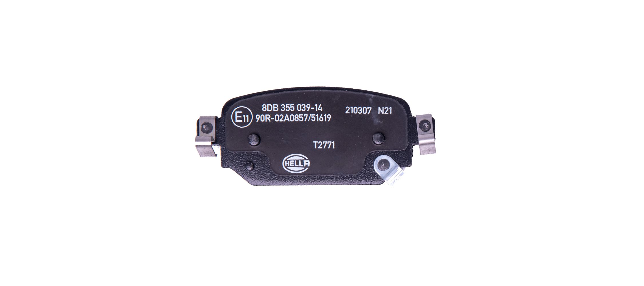 Kit pastiglie freno, Freno a disco - 8DB 355 039-141 HELLA