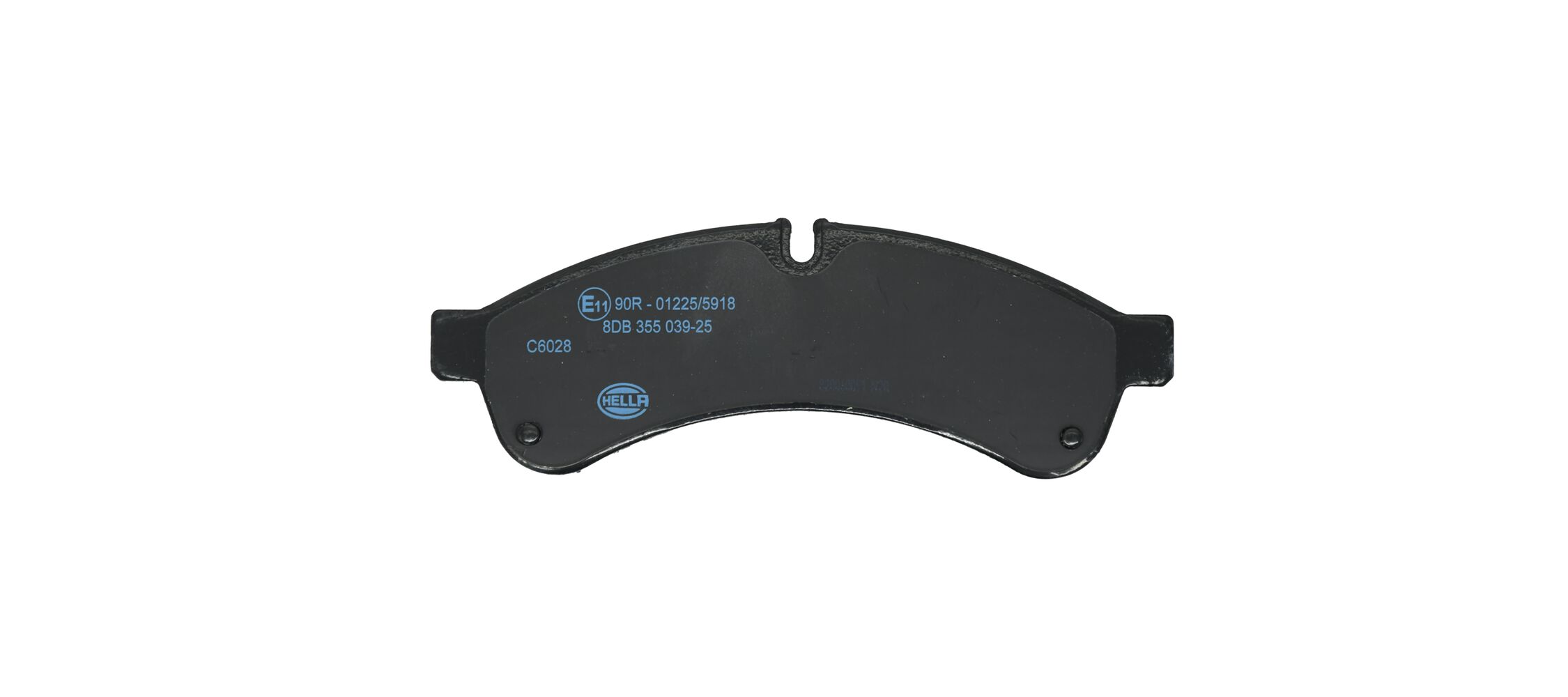 Brake Pad Set, disc brake - 8DB 355 039-251 HELLA
