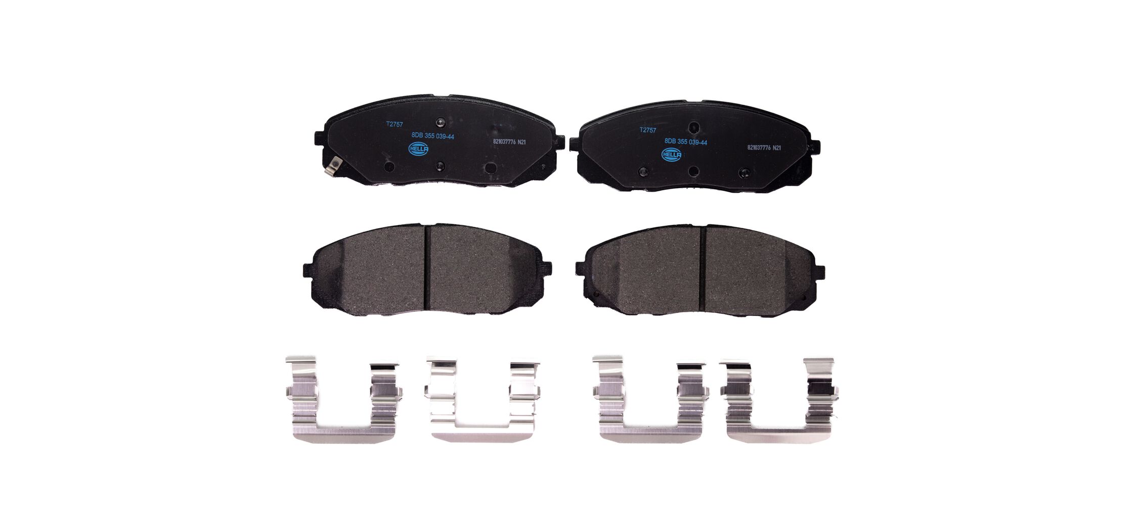 Kit pastiglie freno, Freno a disco - 8DB 355 039-441 HELLA