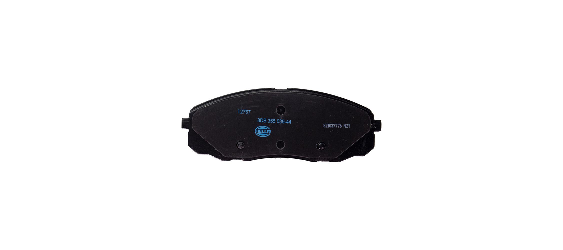 Brake Pad Set, disc brake - 8DB 355 039-441 HELLA