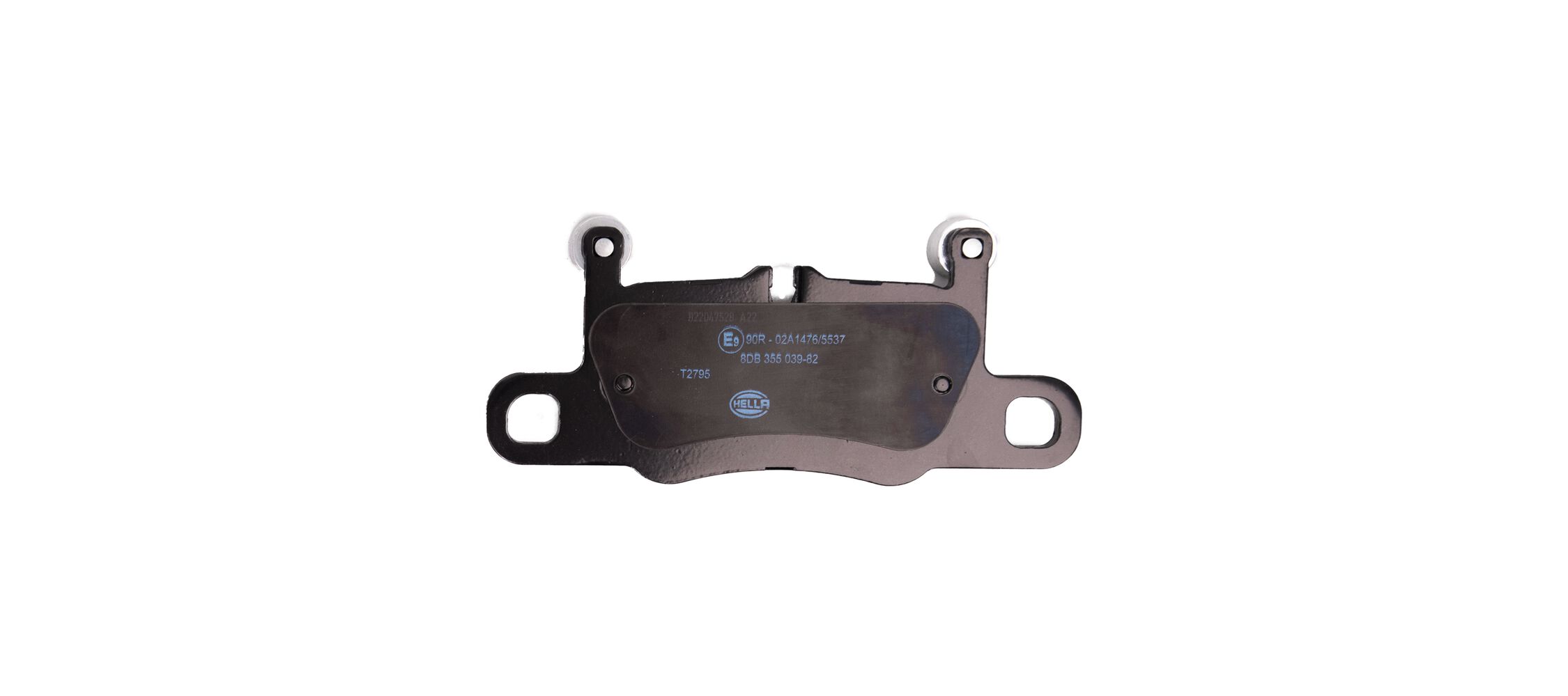 Brake Pad Set, disc brake - 8DB 355 039-821 HELLA