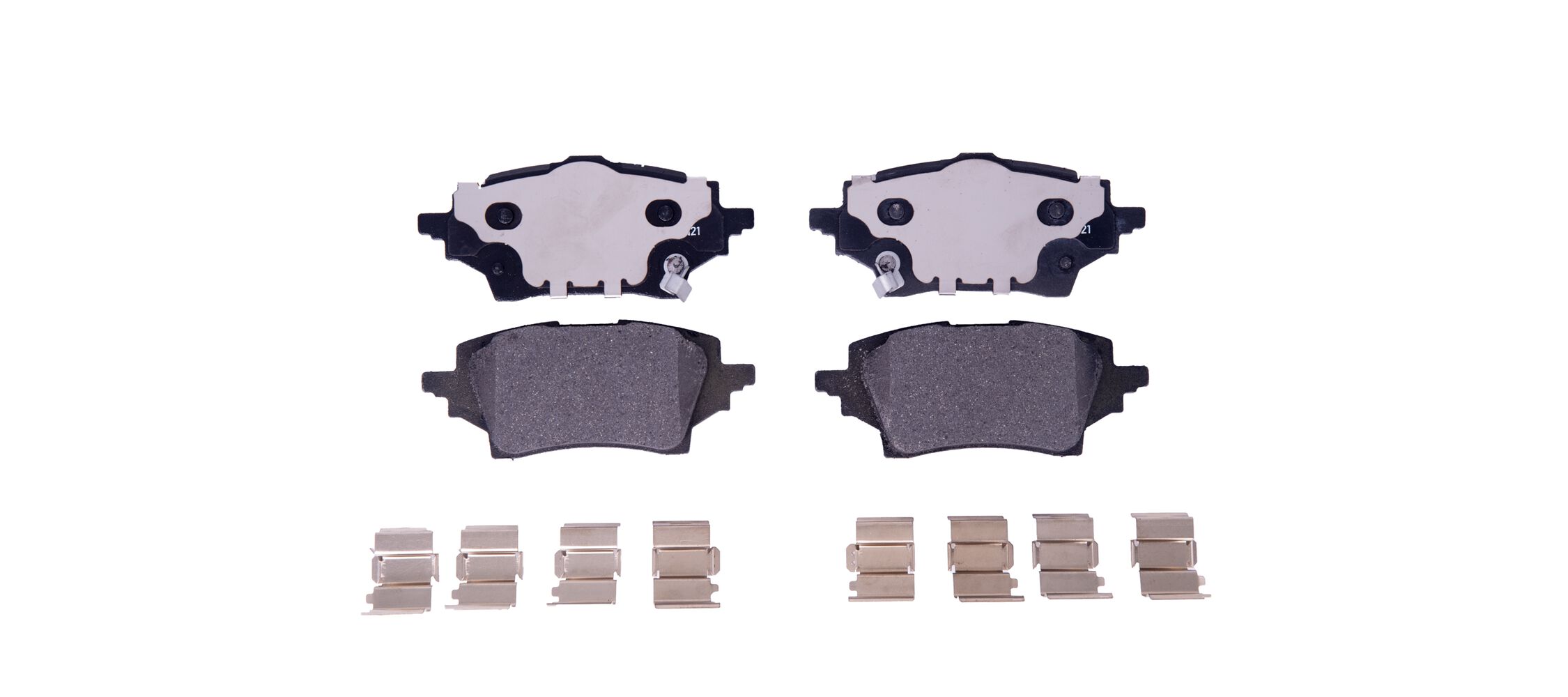 Комплект тормозных колодок, дисковый тормоз - 8DB 355 040-221 HELLA
