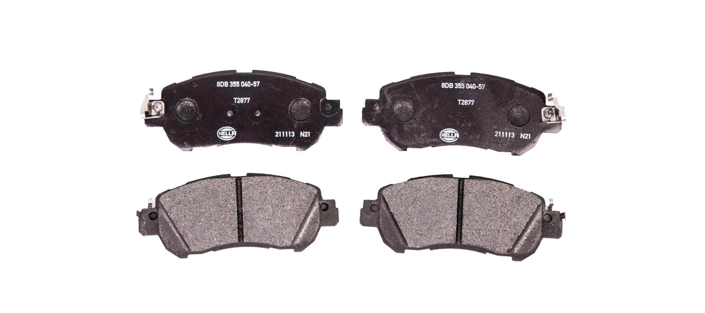 Kit pastiglie freno, Freno a disco - 8DB 355 040-571 HELLA