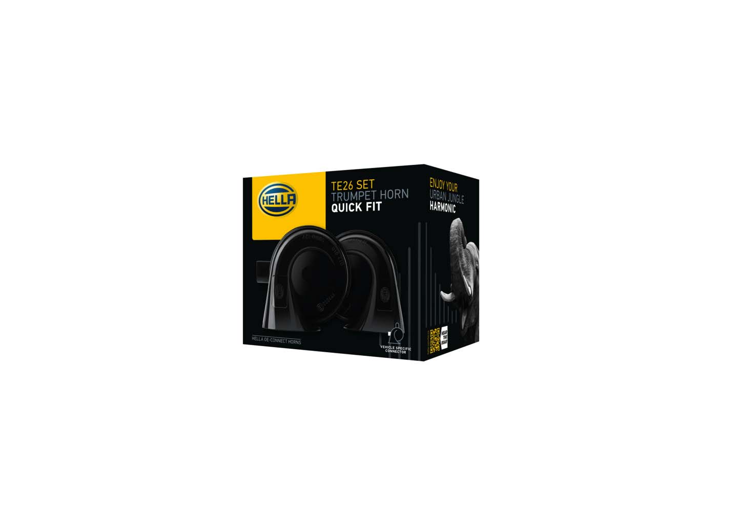 Air Horn - 3FH 012 010-021 HELLA