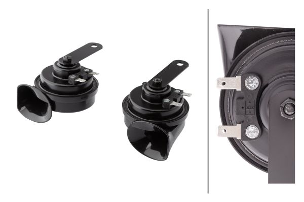 Air Horn - 3FH 012 010-061 HELLA