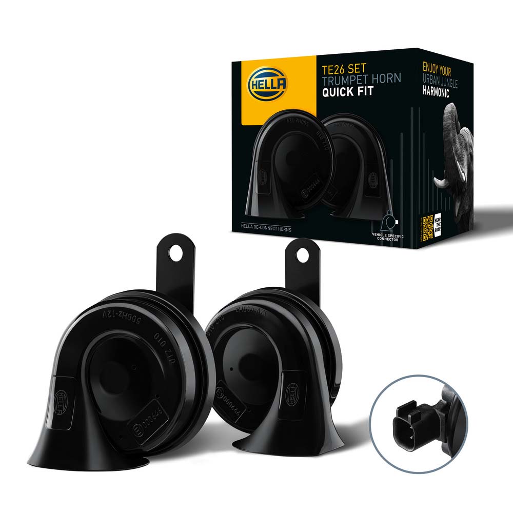 Air Horn - 3FH 012 010-081 HELLA