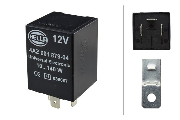 Flasher Unit - 4AZ 001 879-041 HELLA