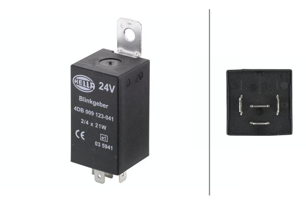 Flasher Unit - 4DB 009 123-041 HELLA