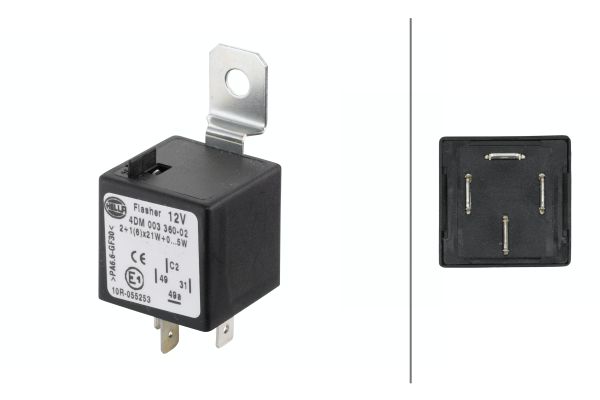 Flasher Unit - 4DM 003 360-021 HELLA