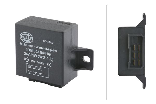 Flasher Unit - 4DM 003 944-091 HELLA