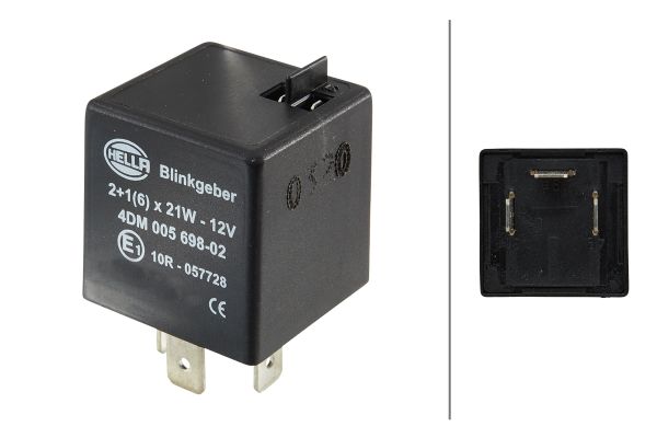 Flasher Unit - 4DM 005 698-021 HELLA