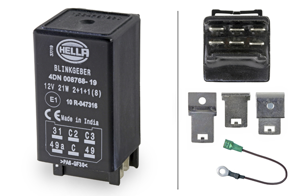 Flasher Unit - 4DN 008 768-191 HELLA