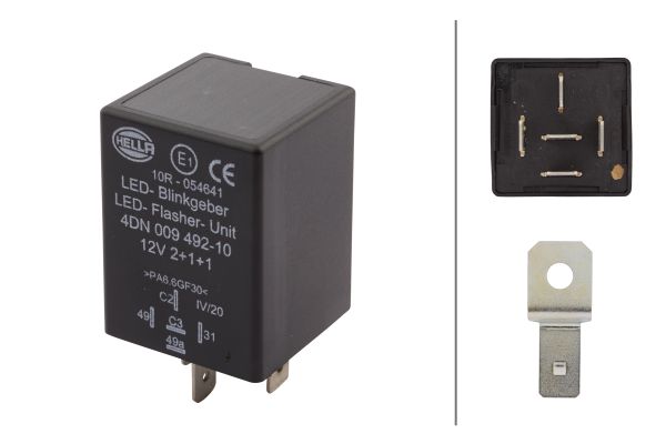 Flasher Unit - 4DN 009 492-101 HELLA