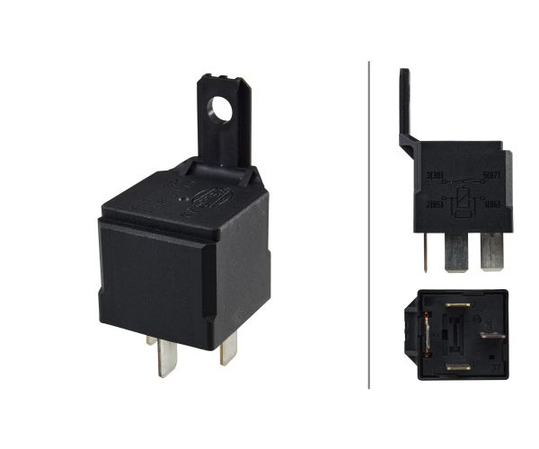 Relay, main current - 4RA 007 957-011 HELLA