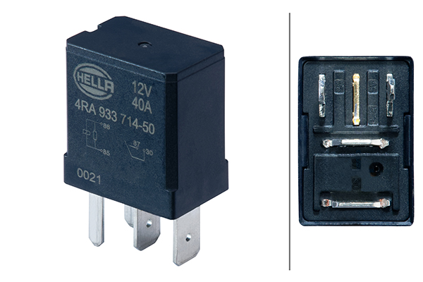Реле, рабочий ток - 4RA 933 714-501 HELLA