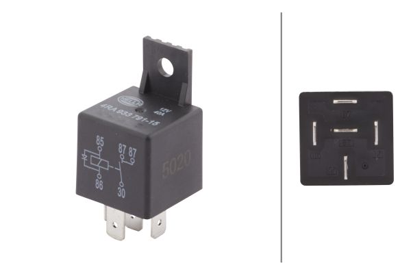 Relay, main current - 4RA 933 791-151 HELLA