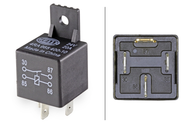 Relay, main current - 4RA 965 400-101 HELLA