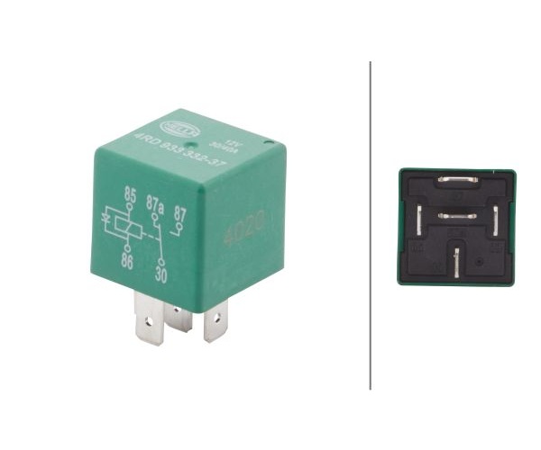 Relay, main current - 4RD 933 332-371 HELLA