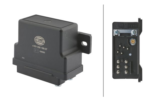Control Unit, glow plug system - 4RV 008 188-071 HELLA