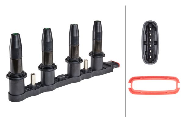 Ignition Coil - 5DA 193 175-331 HELLA