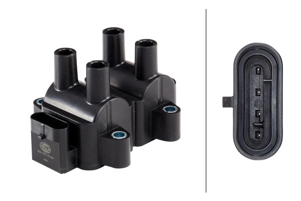 Ignition Coil - 5DA 193 175-391 HELLA