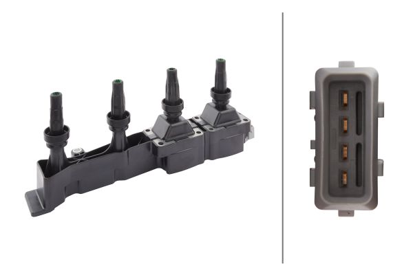 Ignition Coil - 5DA 193 175-731 HELLA