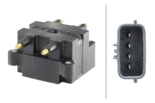 Ignition Coil - 5DA 230 035-341 HELLA