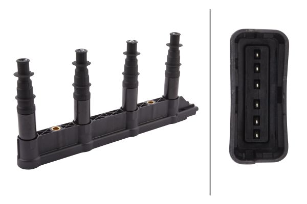 Ignition Coil - 5DA 358 000-311 HELLA