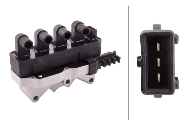 Ignition Coil - 5DA 358 000-491 HELLA