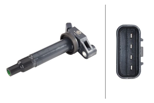 Bobina d'accensione - 5DA 358 057-211 HELLA