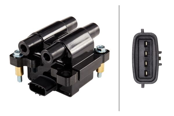 Ignition Coil - 5DA 358 057-841 HELLA