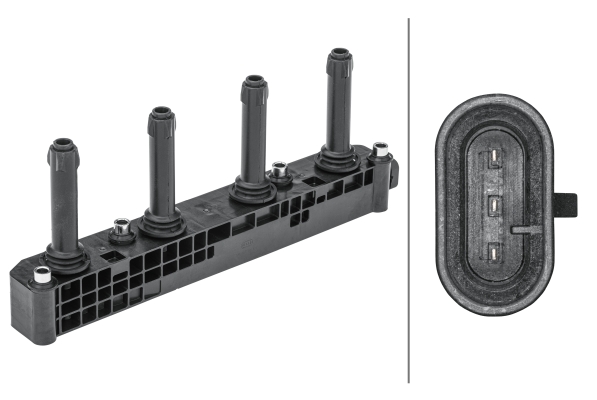 Ignition Coil - 5DA 358 168-521 HELLA