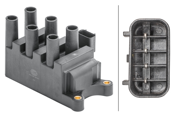 Ignition Coil - 5DA 358 168-581 HELLA