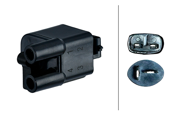 Ignition Coil - 5DA 358 168-811 HELLA