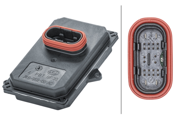 Control Unit, headlight - 5DF 010 114-731 HELLA
