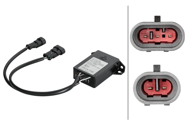 Control Unit, lights - 5DS 010 668-711 HELLA