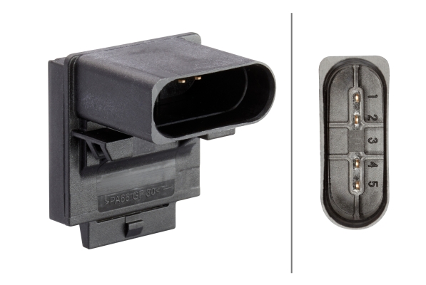 Switch, clutch control (cruise control) - 6DD 010 966-651 HELLA