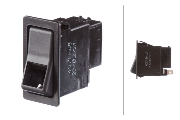 jungiklis, pavojaus žibintas - 6HH 004 570-451 HELLA