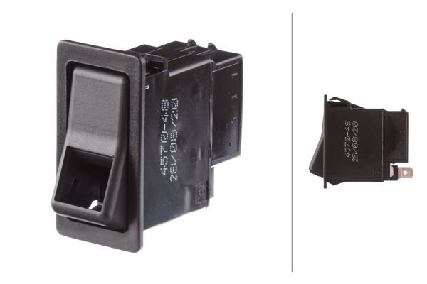 Interruttore, Lampeggiatore d'emergenza - 6HH 004 570-481 HELLA