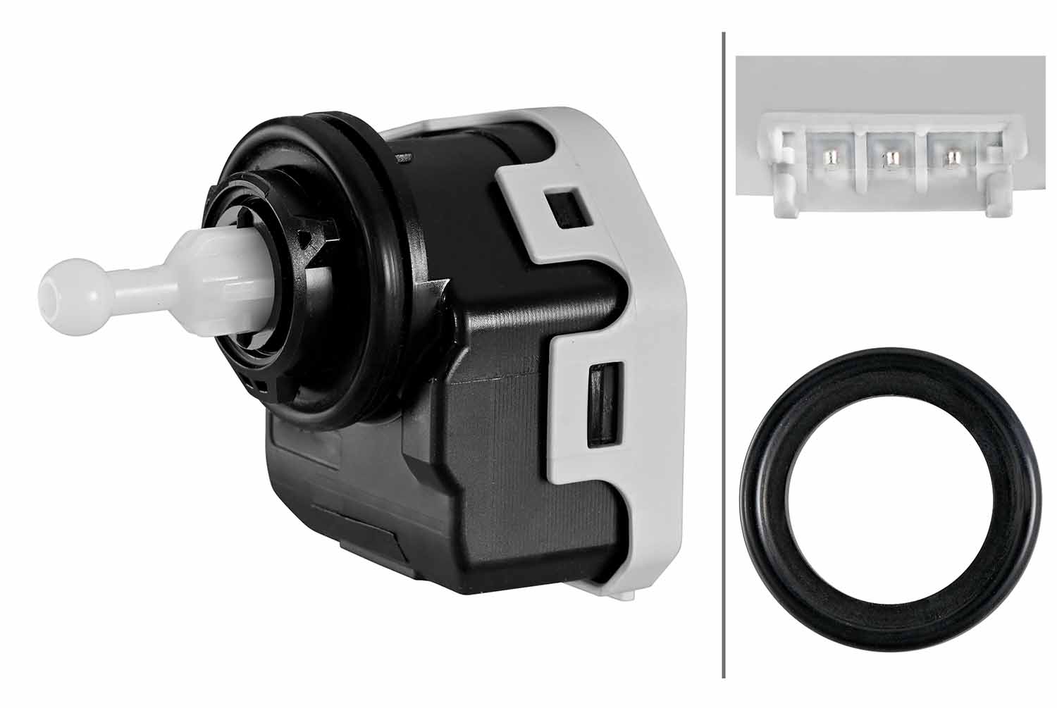 Control, headlight range adjustment - 6NM 007 878-041 HELLA
