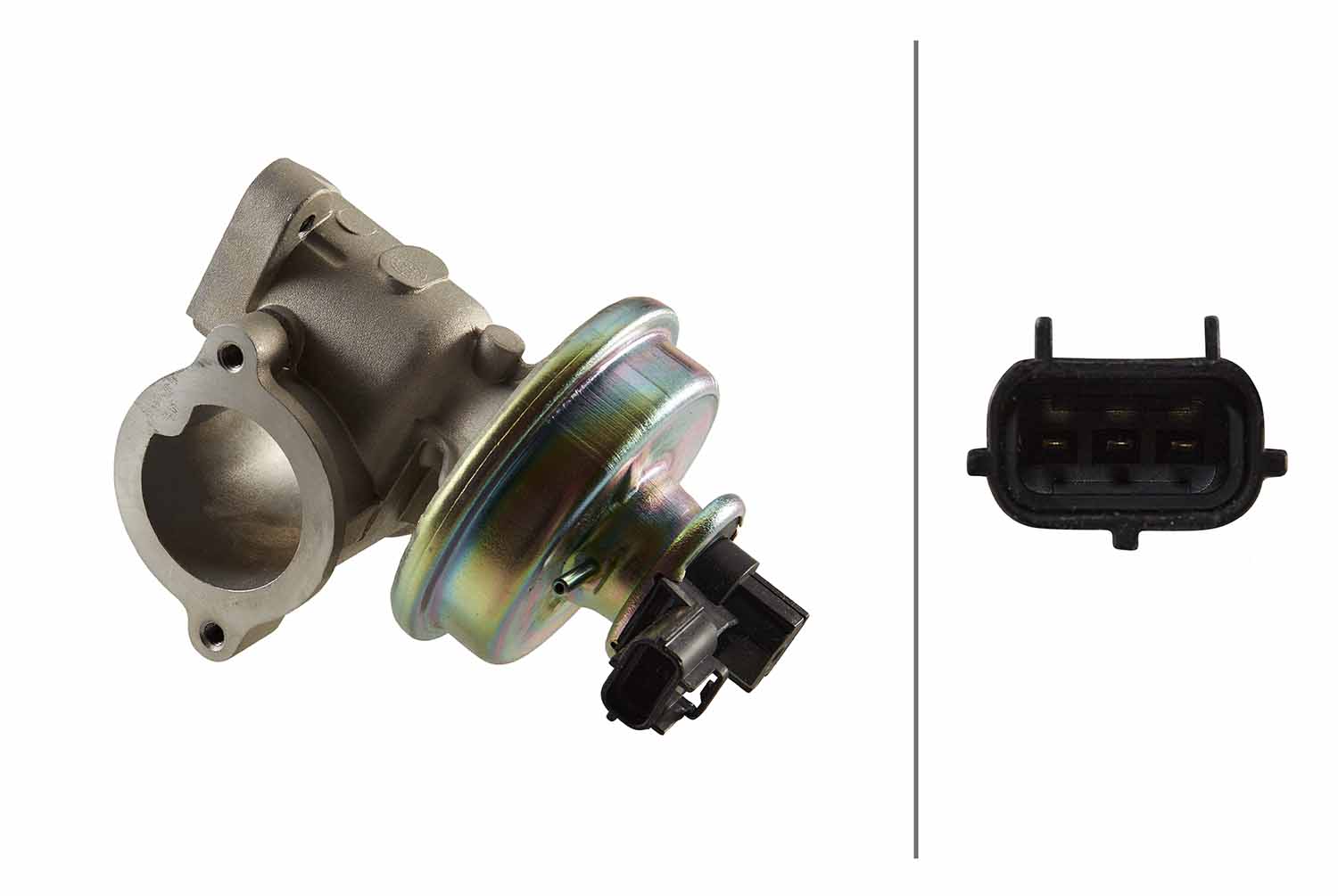 Valvola ricircolo gas scarico-EGR - 6NU 010 171-041 HELLA