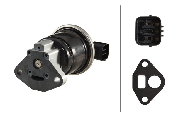 Valvola ricircolo gas scarico-EGR - 6NU 010 171-491 HELLA