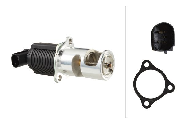 Valvola ricircolo gas scarico-EGR - 6NU 010 171-521 HELLA