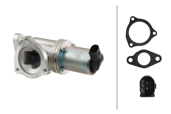Valvola ricircolo gas scarico-EGR - 6NU 010 171-531 HELLA
