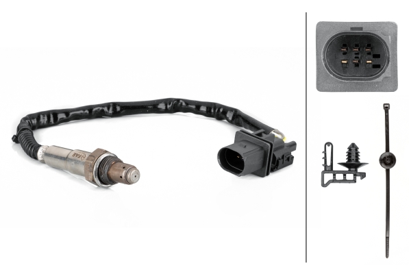 Lambda Sensor - 6PA 358 103-141 HELLA