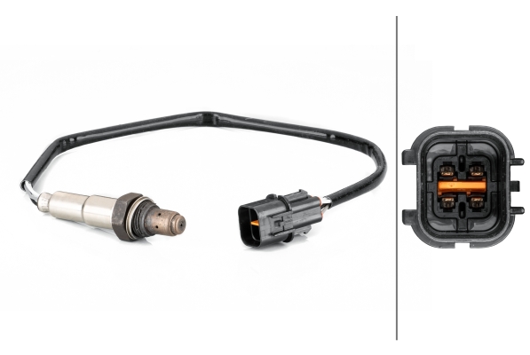 Lambda Sensor - 6PA 358 103-171 HELLA